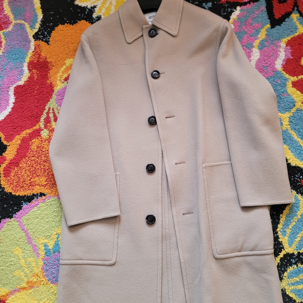 Ami Classic Tan Trench Coat